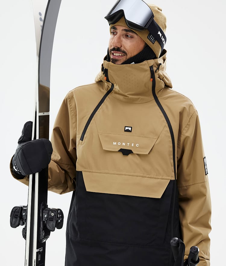 Doom Skijacke Herren Gold/Black, Bild 2 von 11