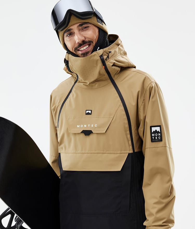 Doom Veste Snowboard Homme Gold/Black