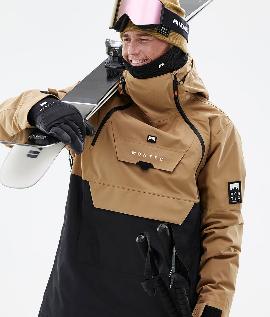 Doom Ski Jacket Men Gold/Black