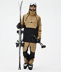Doom Skijacke Herren Gold/Black, Bild 3 von 11