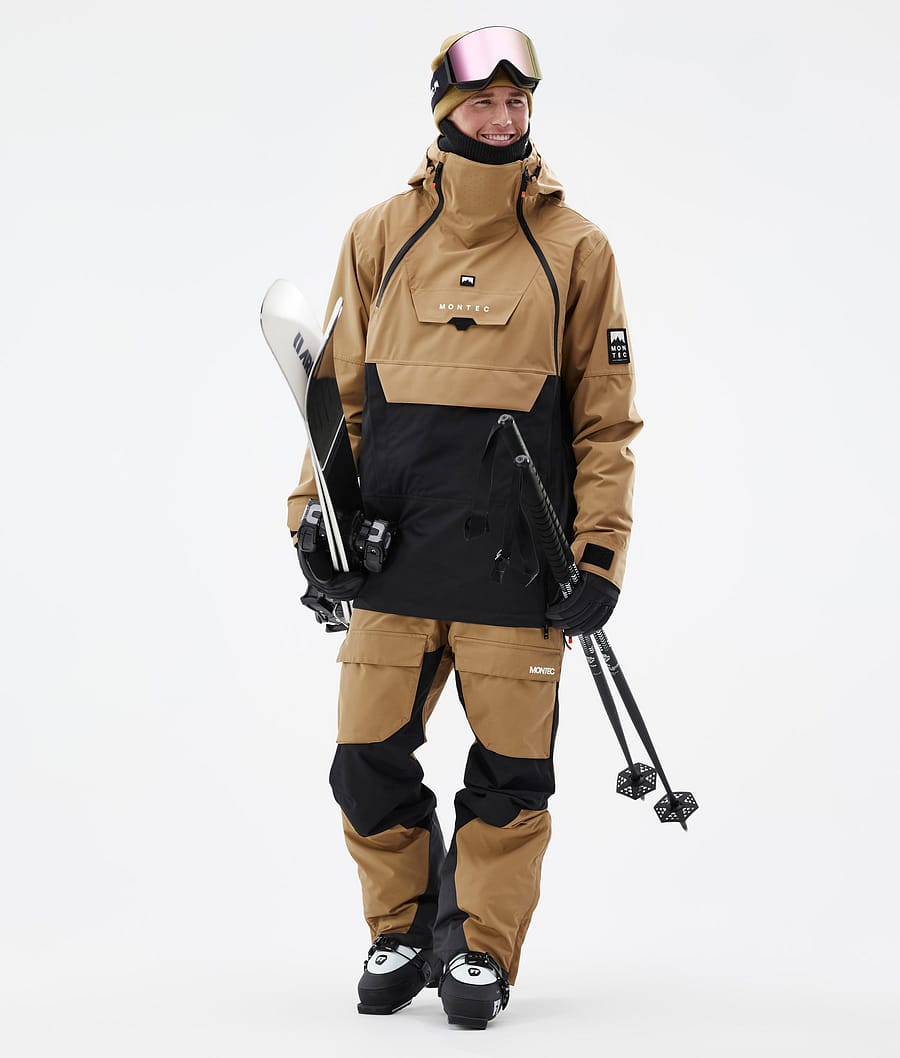Doom Ski Jacket Men Gold/Black