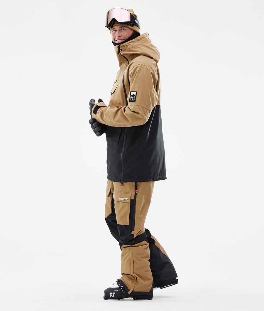 Doom Ski Jacket Men Gold/Black