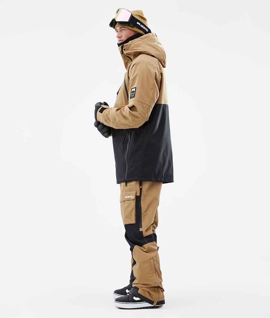 Doom Snowboard Jacket Men Gold/Black