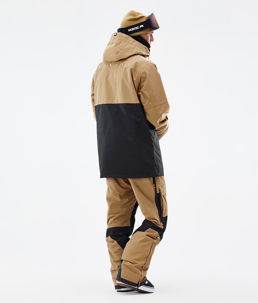 Doom Snowboard Jacket Men Gold/Black