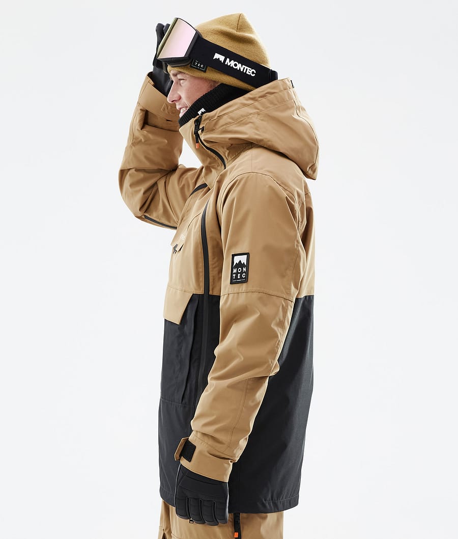 Doom Snowboard Jacket Men Gold/Black