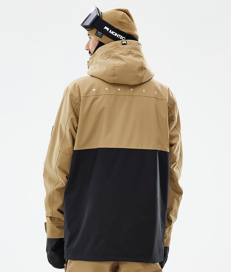 Doom Skijacke Herren Gold/Black, Bild 7 von 11