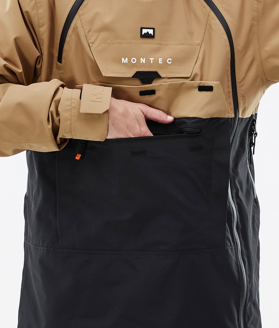 Doom Snowboard Jacket Men Gold/Black