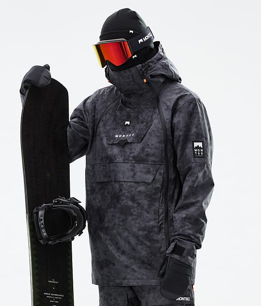 Doom Giacca Snowboard Uomo Black Tiedye