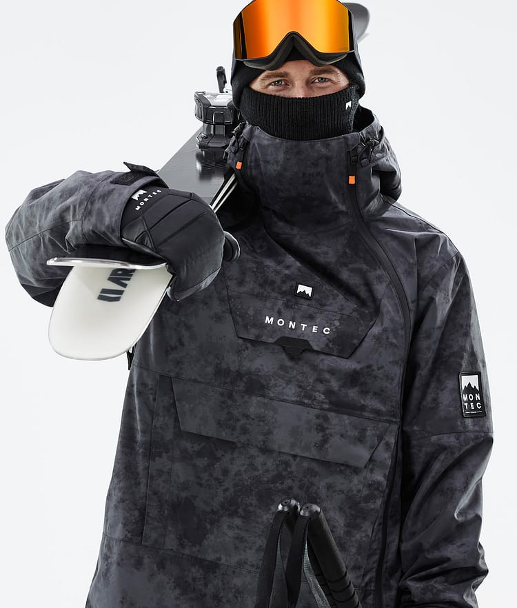 Doom Ski jas Heren Black Tiedye