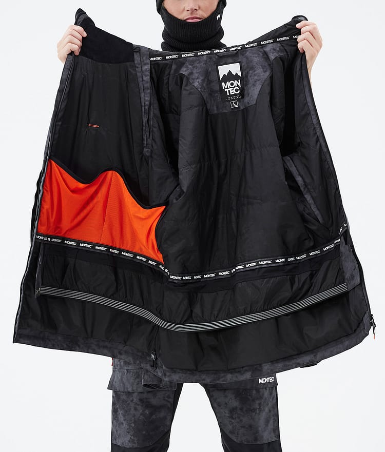 Doom Skijacke Herren Black Tiedye, Bild 11 von 11
