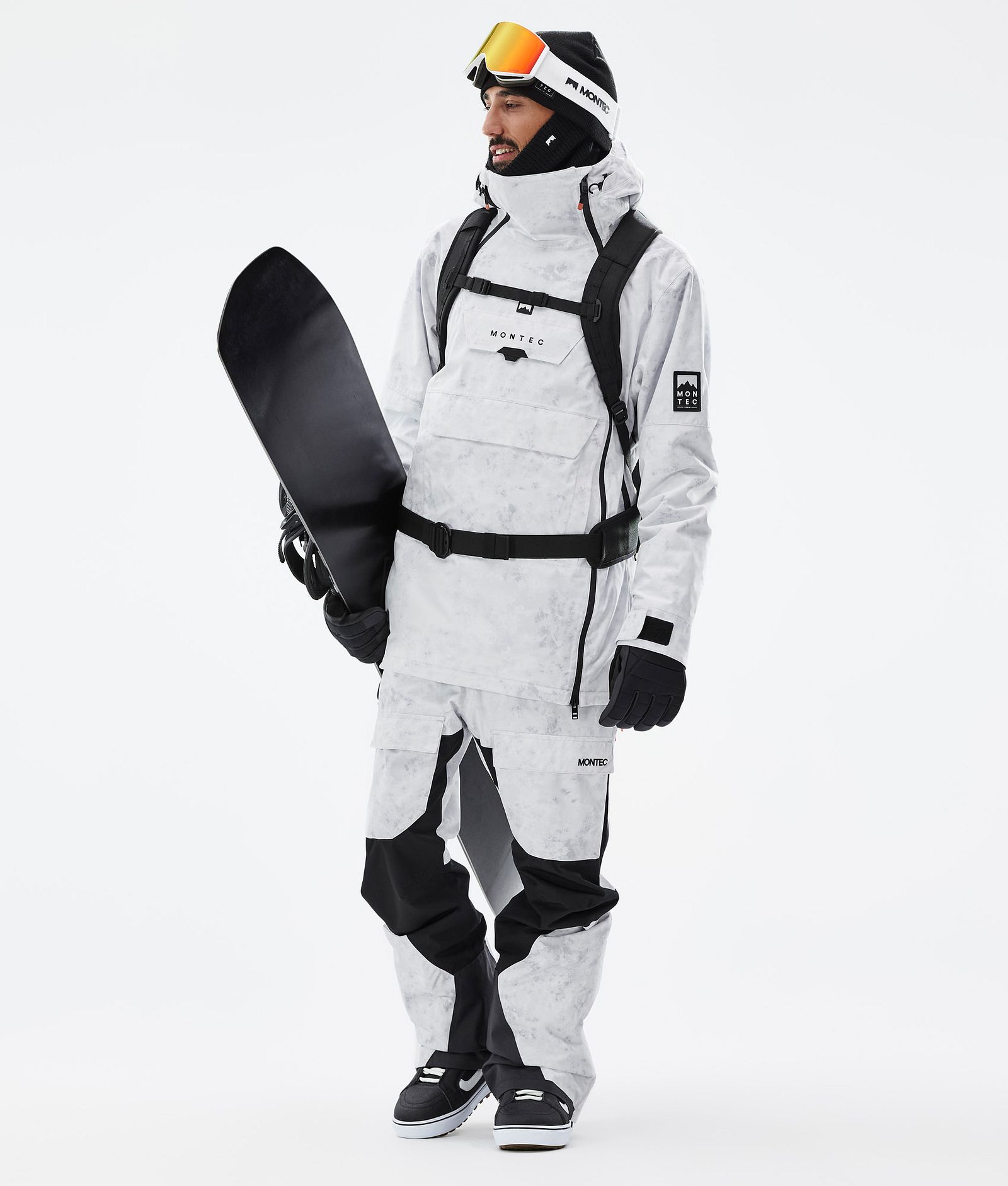 Doom Snowboardjacke Herren White Tiedye, Bild 3 von 11