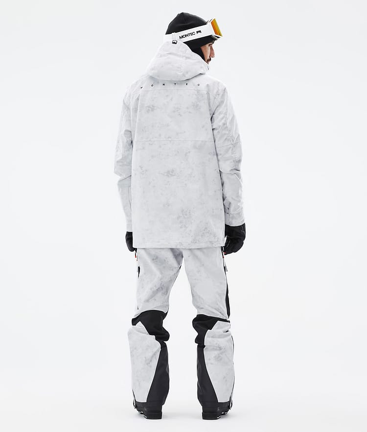 Doom Ski Jacket Men White Tiedye