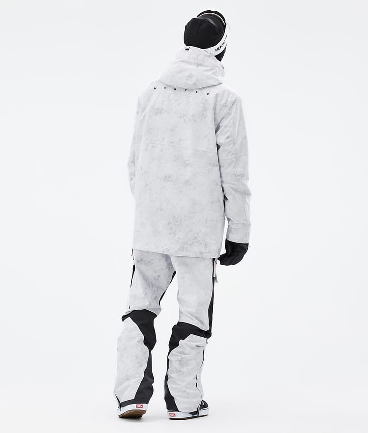 Doom Snowboard Jacket Men White Tiedye Renewed, Image 5 of 11