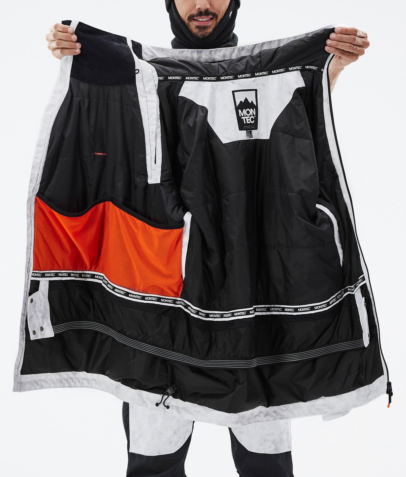 Doom Snowboardjacke Herren White Tiedye, Bild 11 von 11