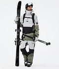 Doom Ski Jacket Men Light Grey/Black/Greenish, Image 3 of 11