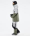 Doom Snowboard jas Heren Light Grey/Black/Greenish, Afbeelding 4 van 11