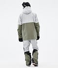 Doom Giacca Snowboard Uomo Light Grey/Black/Greenish, Immagine 5 di 11