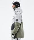 Doom Ski Jacket Men Light Grey/Black/Greenish, Image 6 of 11