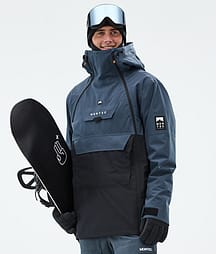 Montec Doom Snowboard Jacket Men Metal Blue/Black