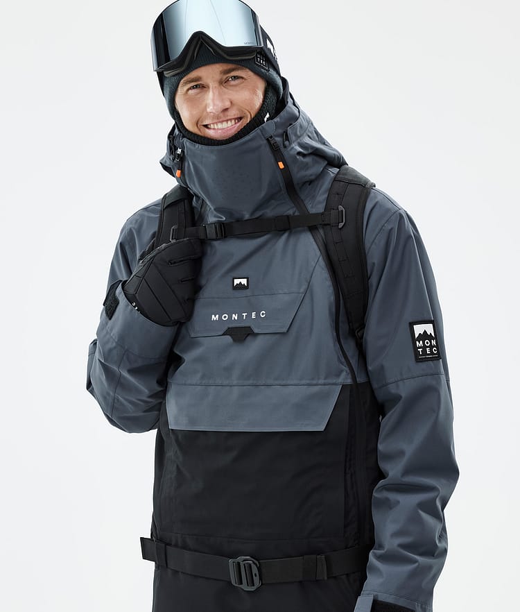 Doom Skijacke Herren Metal Blue/Black, Bild 2 von 11