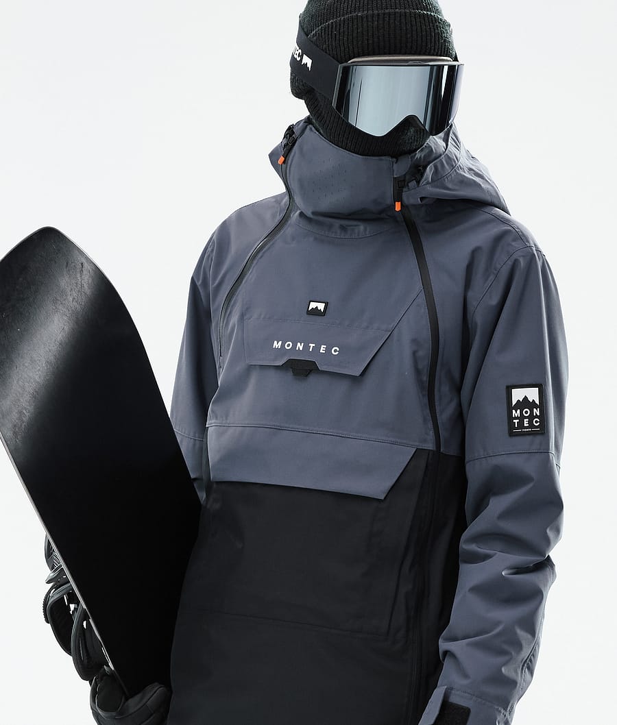 Doom スノーボードジャケット メンズ Metal Blue/Black