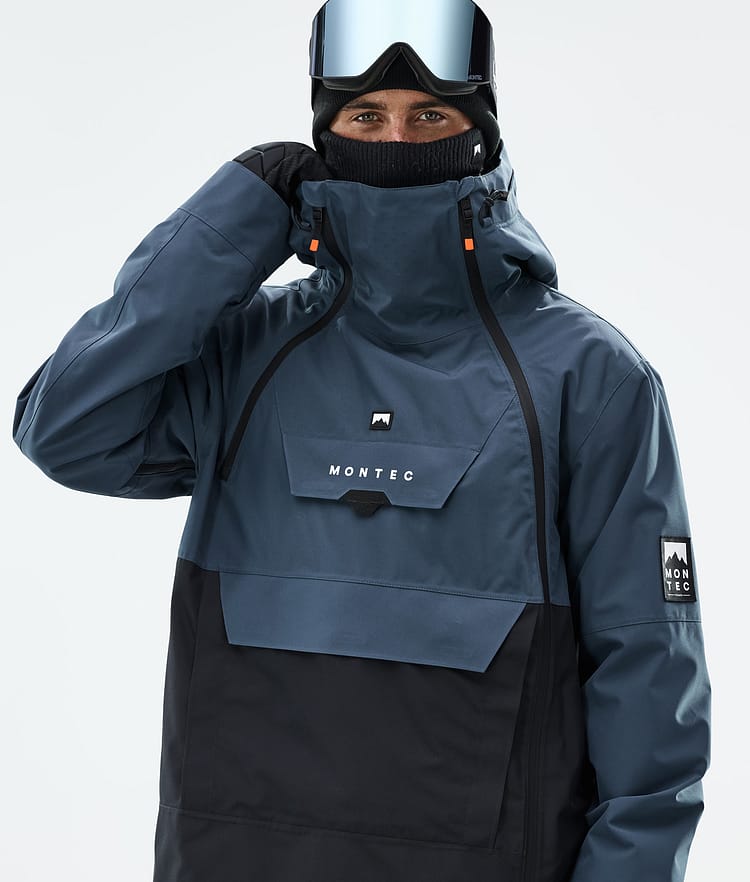 Doom Snowboard Jacket Men Metal Blue/Black, Image 2 of 11
