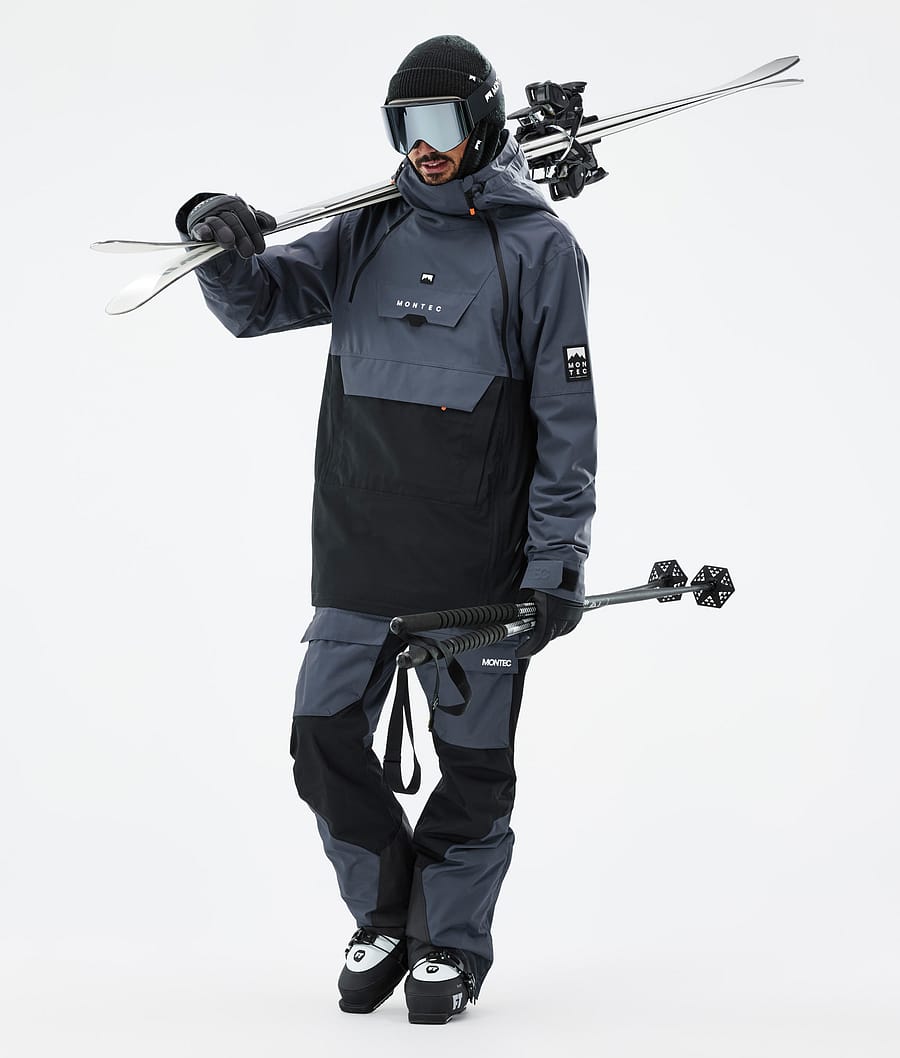 Doom Ski Jacket Men Metal Blue/Black