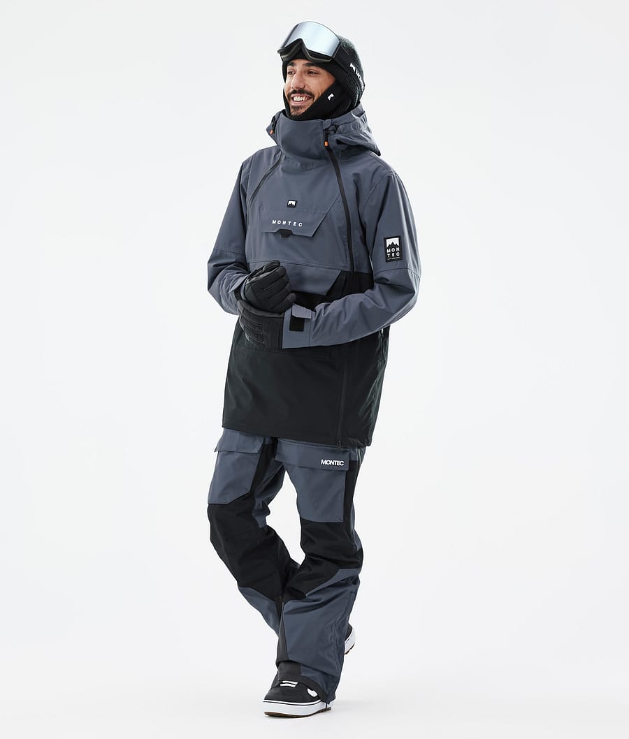 Doom スノーボードジャケット メンズ Metal Blue/Black