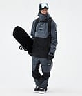Doom Snowboard Jacket Men Metal Blue/Black Renewed, Image 3 of 11