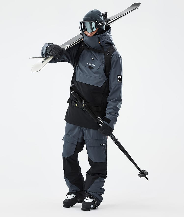 Doom Veste de Ski Homme Metal Blue/Black