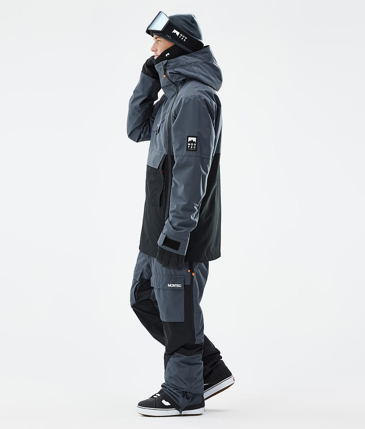 Doom Snowboardjacke Herren Metal Blue/Black, Bild 4 von 11