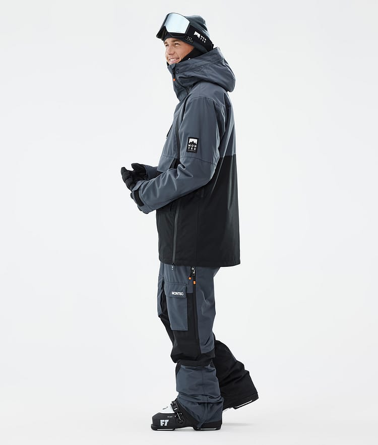 Doom Veste de Ski Homme Metal Blue/Black