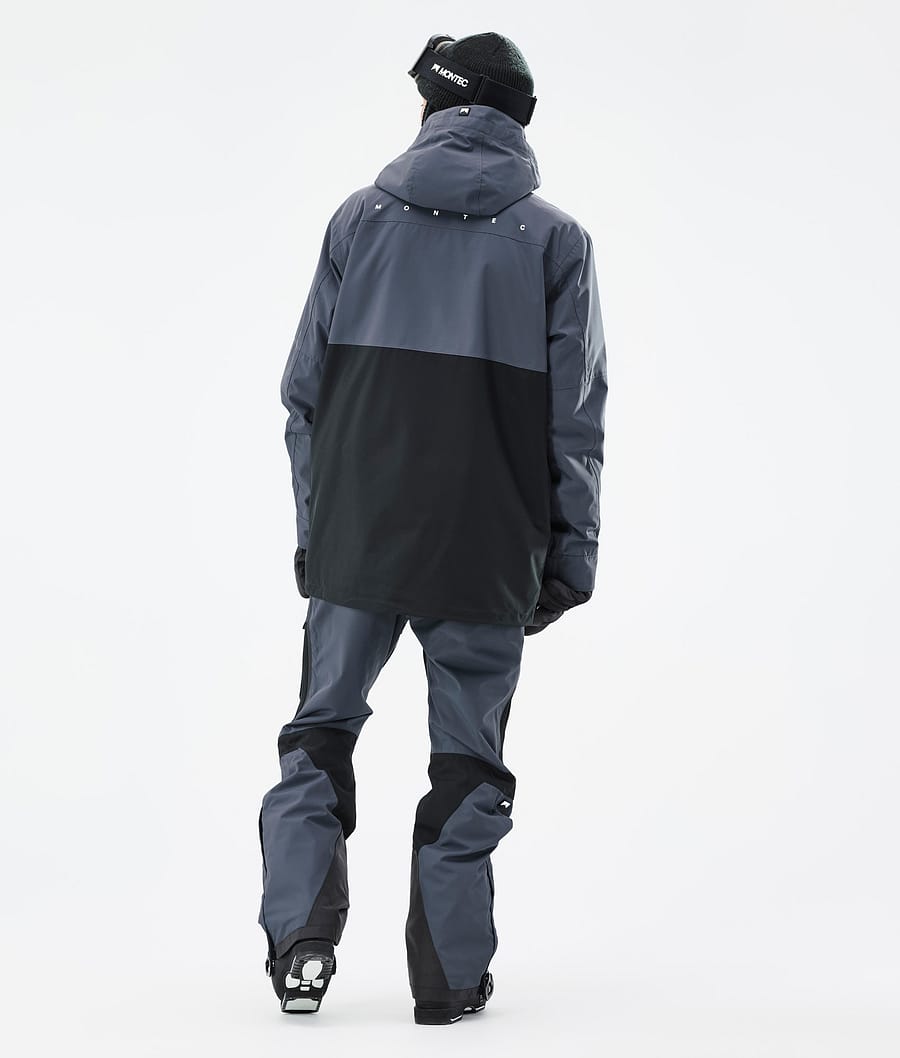 Doom Ski Jacket Men Metal Blue/Black