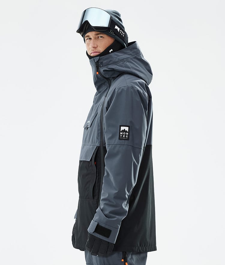 Doom Ski Jacket Men Metal Blue/Black