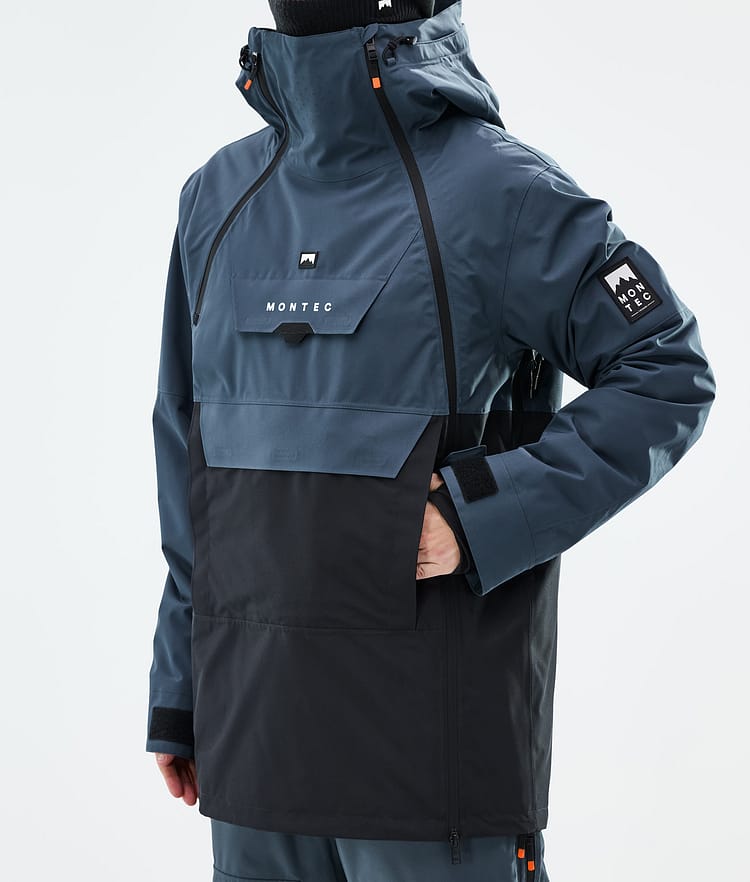 Doom Snowboard Jacket Men Metal Blue/Black, Image 8 of 11