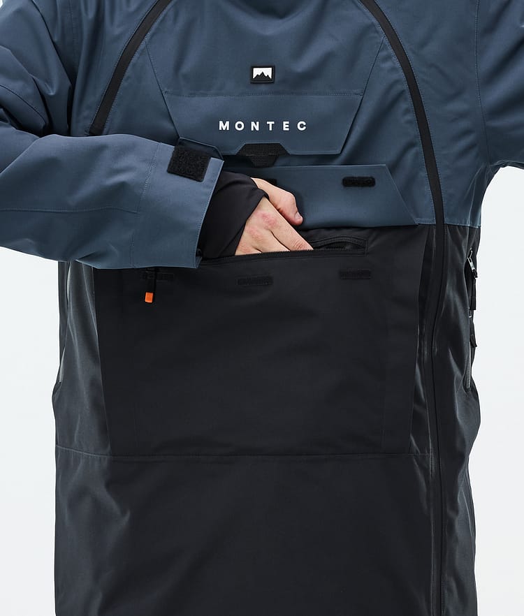 Doom Snowboard Jacket Men Metal Blue/Black, Image 9 of 11