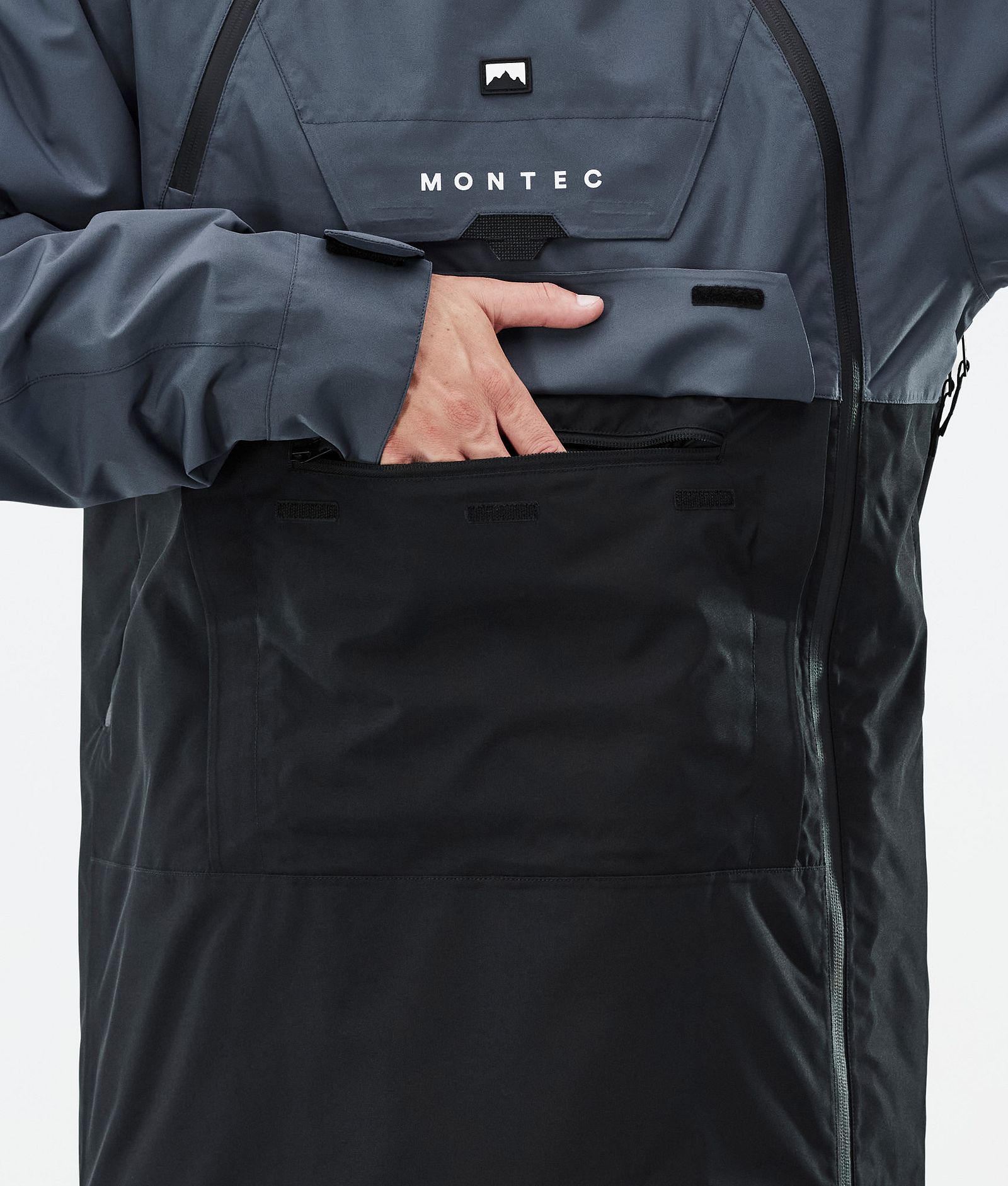 Doom Snowboardjacke Herren Metal Blue/Black, Bild 9 von 11
