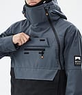 Doom Snowboard Jacket Men Metal Blue/Black Renewed, Image 10 of 11