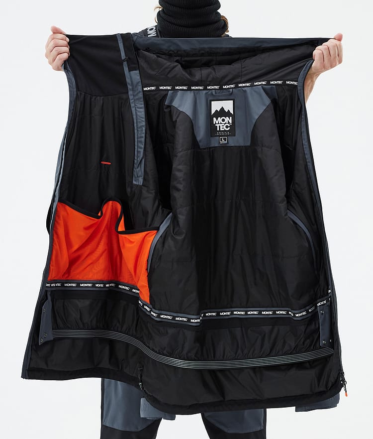 Doom Snowboardjacke Herren Metal Blue/Black, Bild 11 von 11