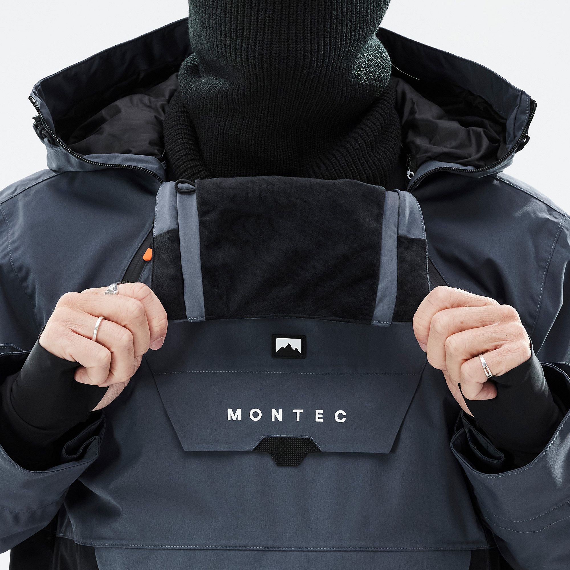 Montec Doom Snowboard Jacket Men Metal Blue/Black Montec Doom Snowboard Jacket Men Metal Blue/Black