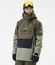 Doom Skijacke Herren Olive Green/Black/Greenish