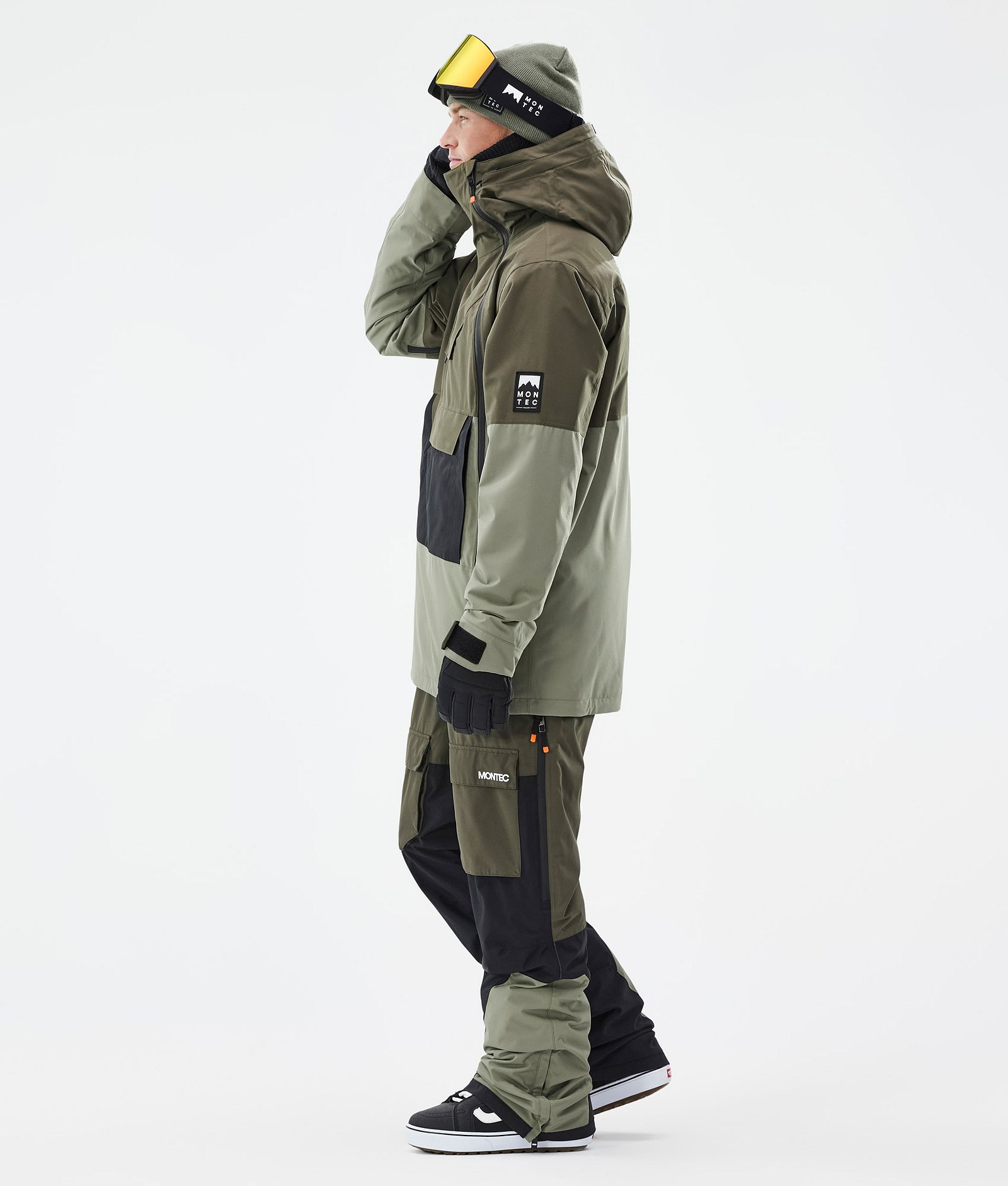 Doom Veste Snowboard Homme Olive Green/Black/Greenish Renewed, Image 4 sur 11