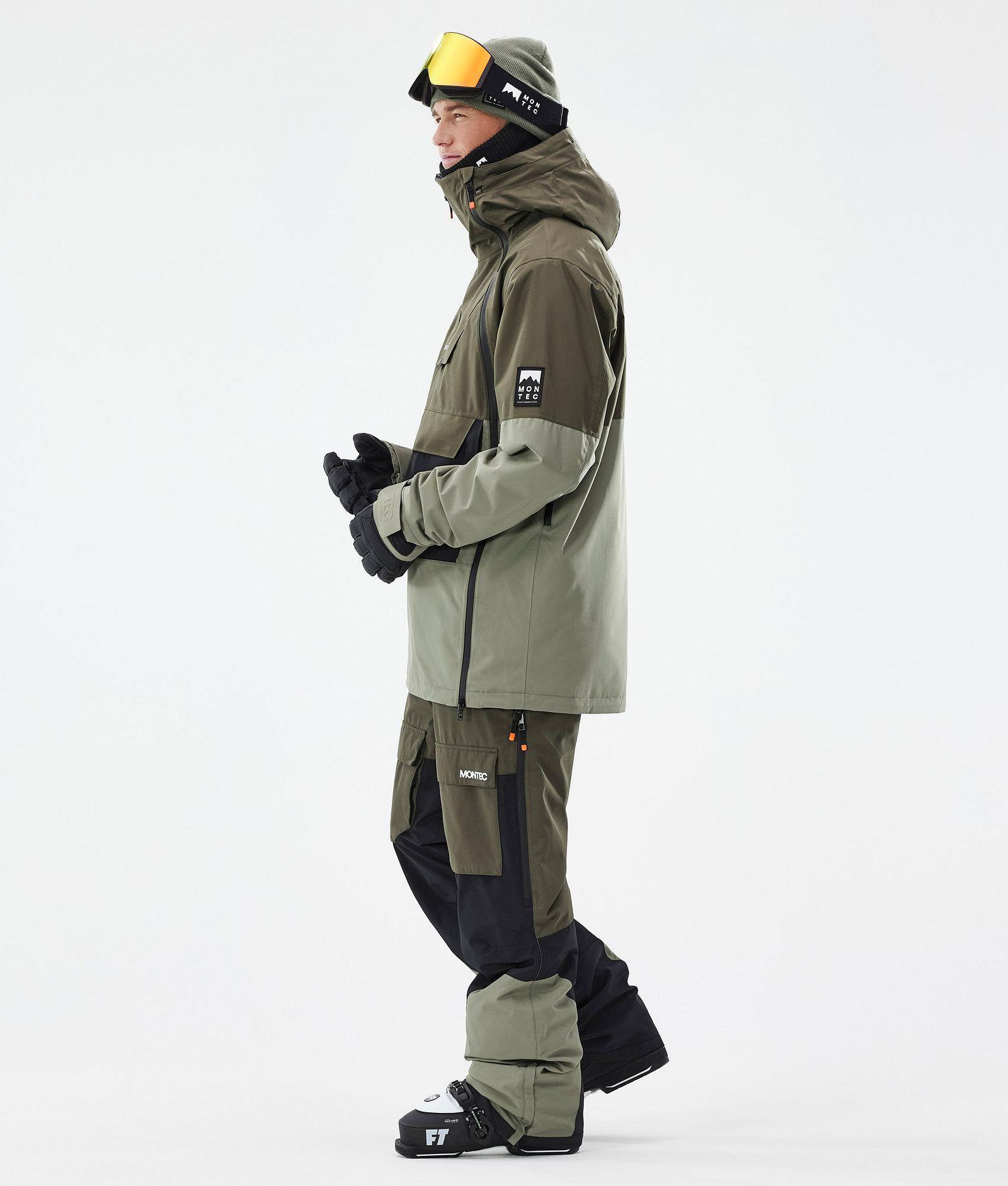 Doom Manteau Ski Homme Olive Green/Black/Greenish, Image 4 sur 11