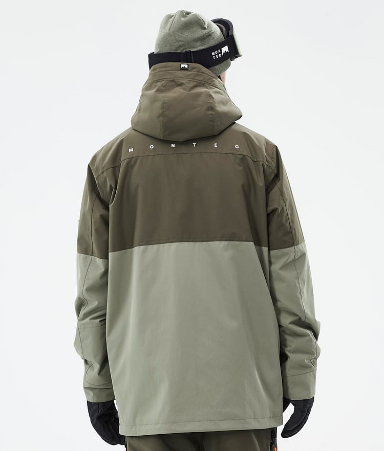 Doom Laskettelutakki Miehet Olive Green/Black/Greenish