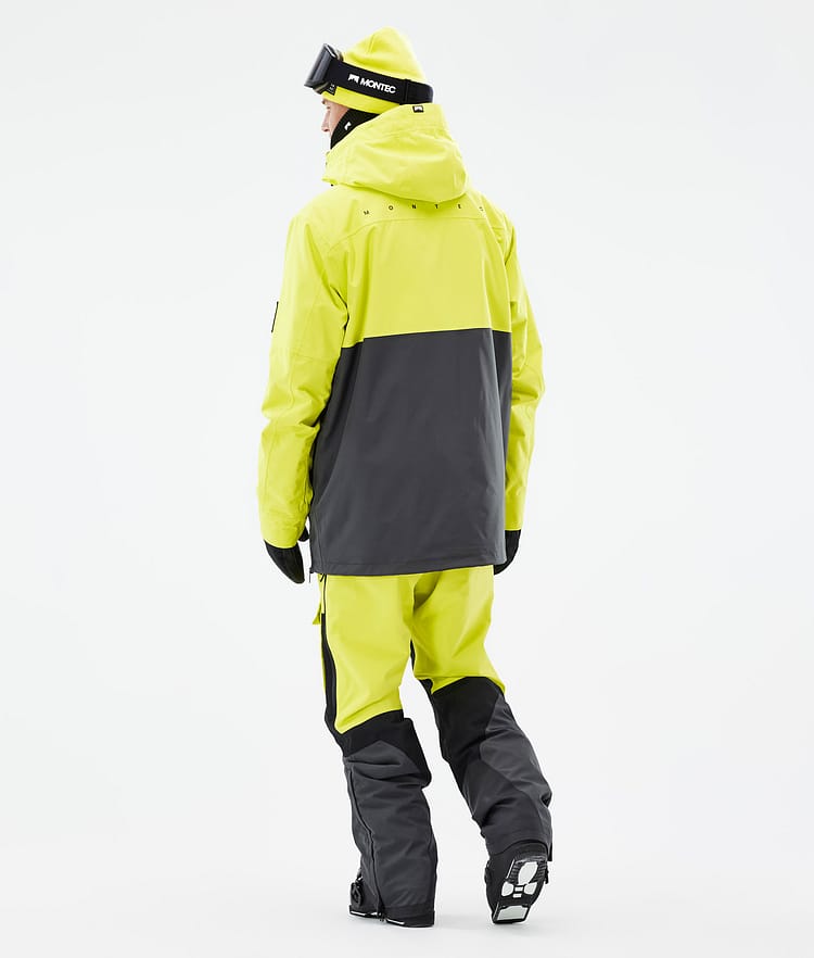 Doom Skijacke Herren Bright Yellow/Black/Phantom, Bild 5 von 11