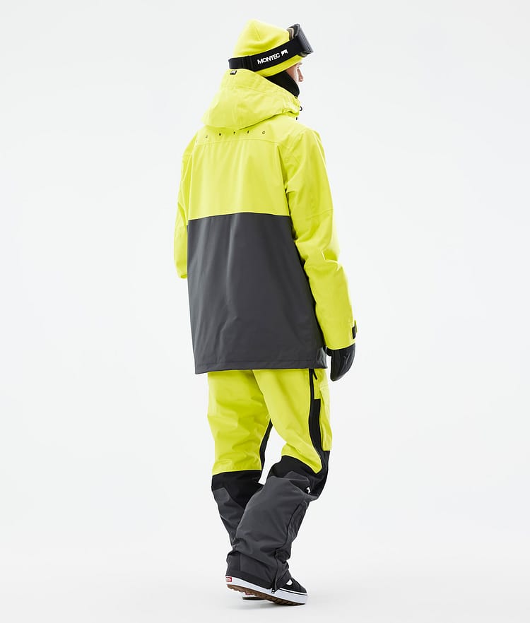Doom Veste Snowboard Homme Bright Yellow/Black/Phantom Renewed, Image 5 sur 11