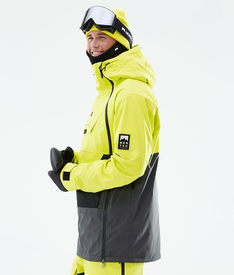 Doom Kurtka Snowboardowa Mężczyźni Bright Yellow/Black/Phantom, Zdjęcie 6 z 11