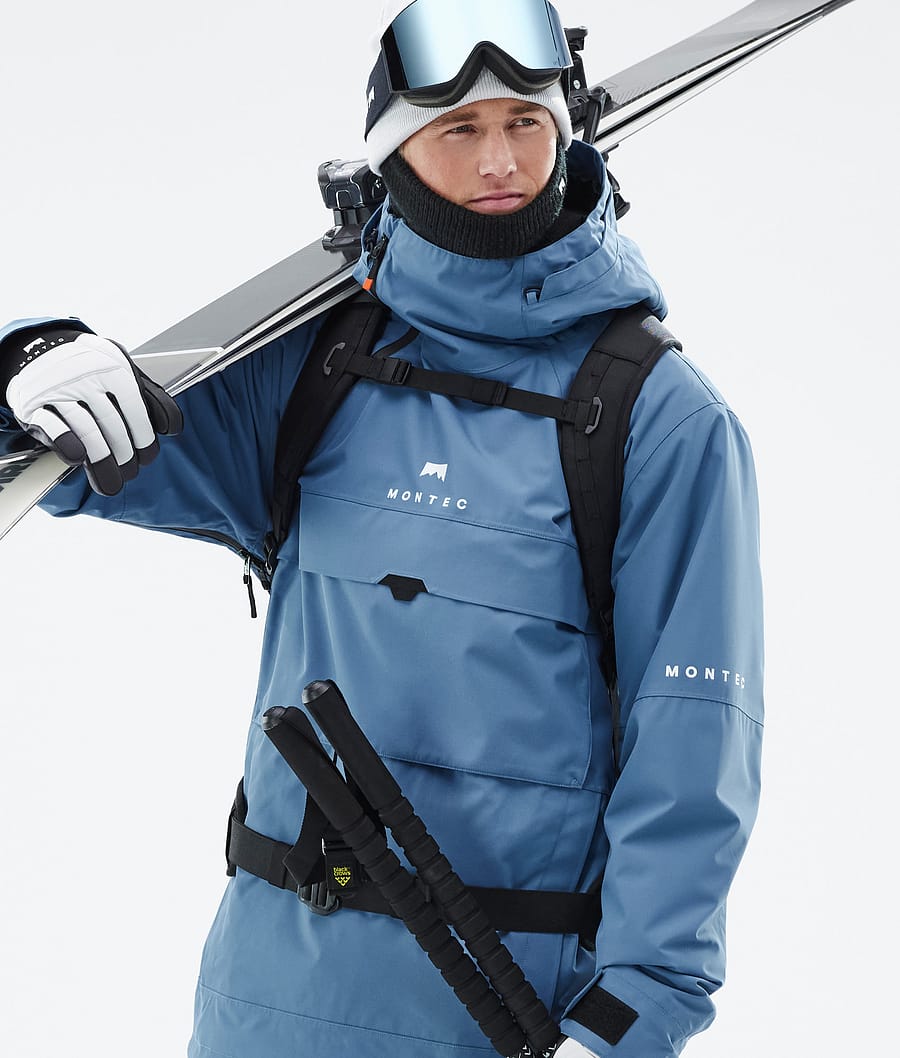 Dune Ski Jacket Men Blue Steel