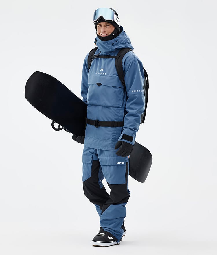 Dune Snowboard Jacket Men Blue Steel