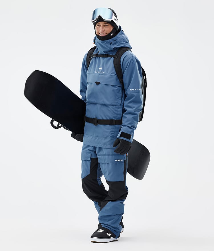 Dune Snowboard Jacket Men Blue Steel Renewed, Image 3 of 9